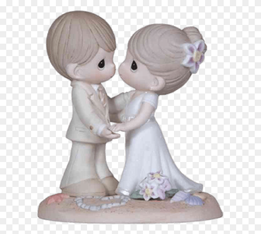 606x691 Cute Wedding Figurines Precious Moments Our Love Is Deeper Than, Figurine, Person, Human HD PNG Download