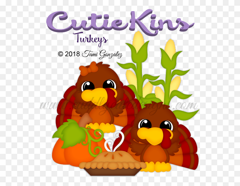 564x593 Cutiekins Turkeys Cartoon, Graphics, Toy HD PNG Download