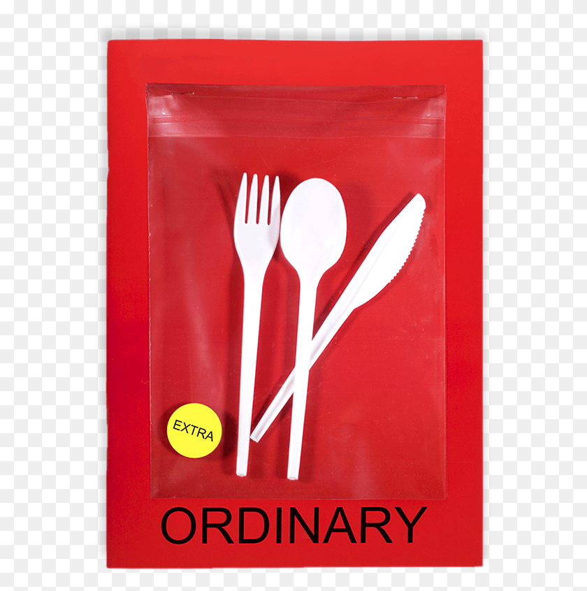 571x786 Cutlery Ordinary Sponge Issue, Fork, Spoon, Petal HD PNG Download