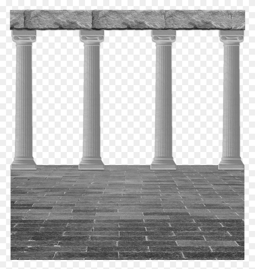 1210x1280 Cutout Background Architecture Classical Greek Cut Out Background, Building, Pillar, Column HD PNG Download