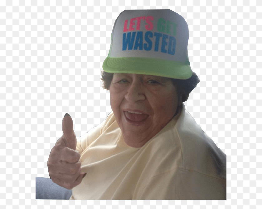 612x612 Cutouts Party Time Grandma, Person, Human, Thumbs Up HD PNG Download