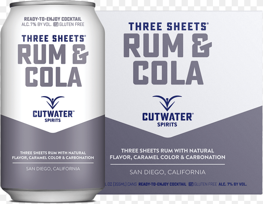 Cutwater Rum Amp Cola Guinness, Advertisement, Alcohol, Beer, Beverage Transparent PNG