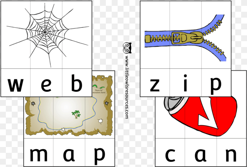 Cvc Word Slice Cover Early Phonics Resources, Text, Face, Head, Person PNG