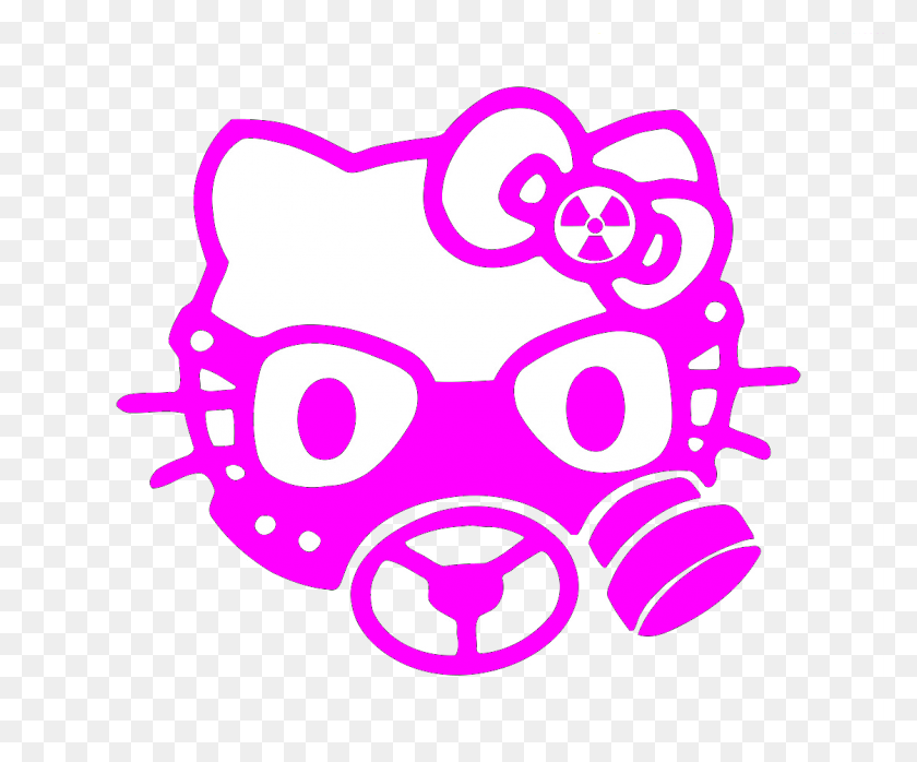 1121x917 Descargar Png Cyber ​​Kitty Image Hello Kitty Máscara De Gas, Dinamita, Bomba, Arma Hd Png
