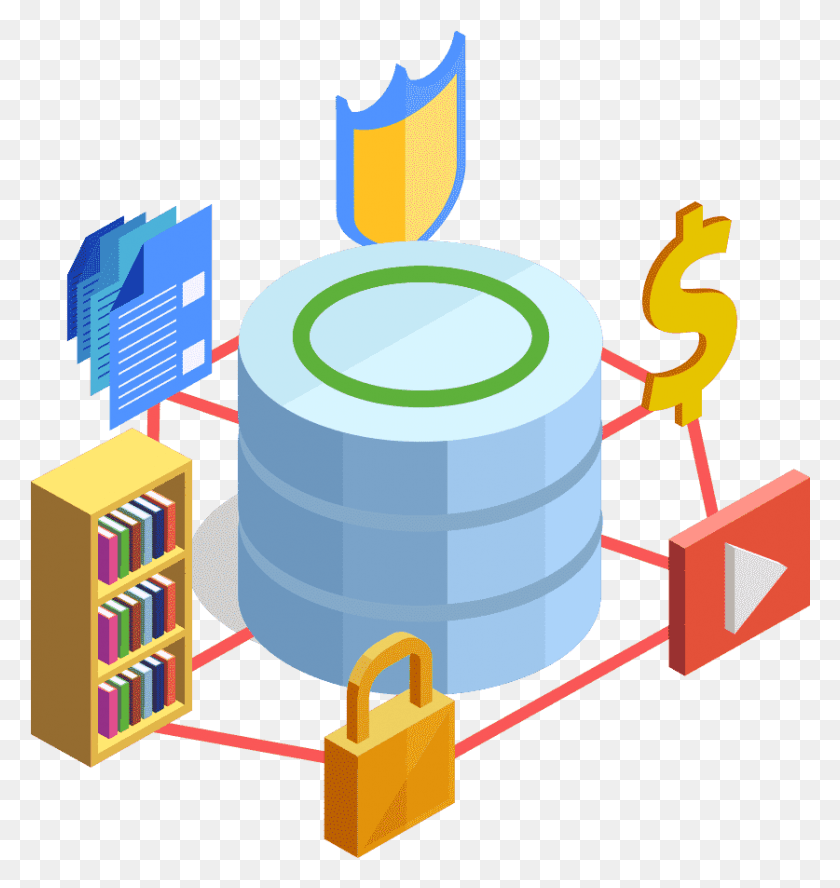 837x889 Cyber Security Icon, Tin, Can, Building HD PNG Download