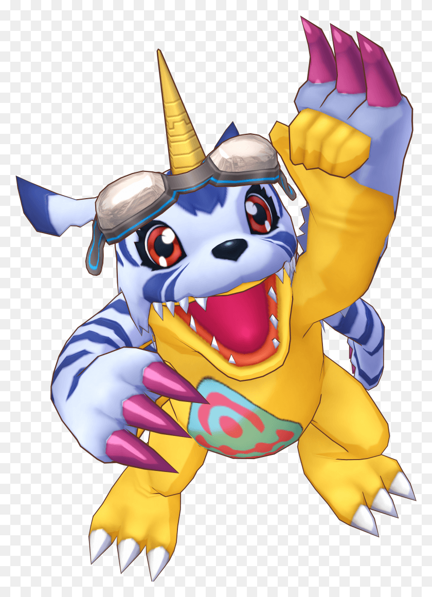 2834x3997 Cyber Sleuth Gabumon Digimon Cyber Sleuth HD PNG Download