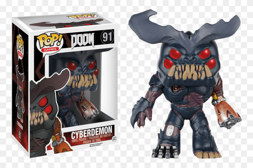 768x498 Cyberdemon 6 Pop Виниловая Фигура Cyberdemon Doom Funko Pop, Человек, Человек, Игрушка Hd Png Скачать
