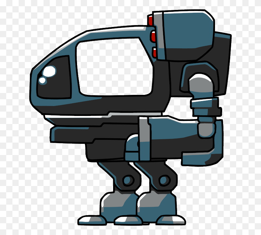 652x698 Cyborg Clipart Scribblenauts Scribblenauts Robots, Arma, Arma, Arma Hd Png