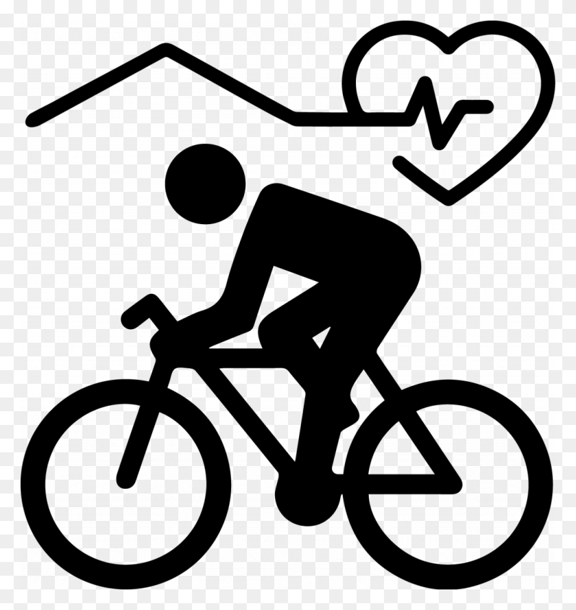1024x1090 Cycling Clipart Cyclist Clipart Black And White, Gray, World Of Warcraft HD PNG Download