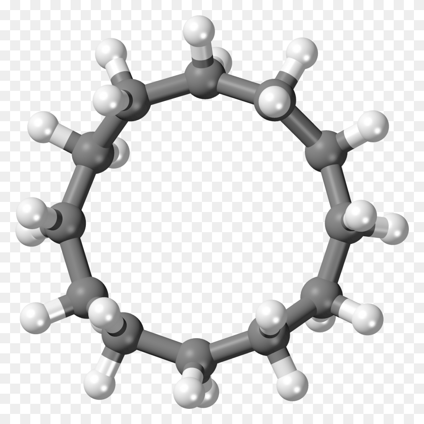 1844x1845 Cyclododecane 3d Ball Acetic Acid, Accessories, Accessory, Bracelet HD PNG Download
