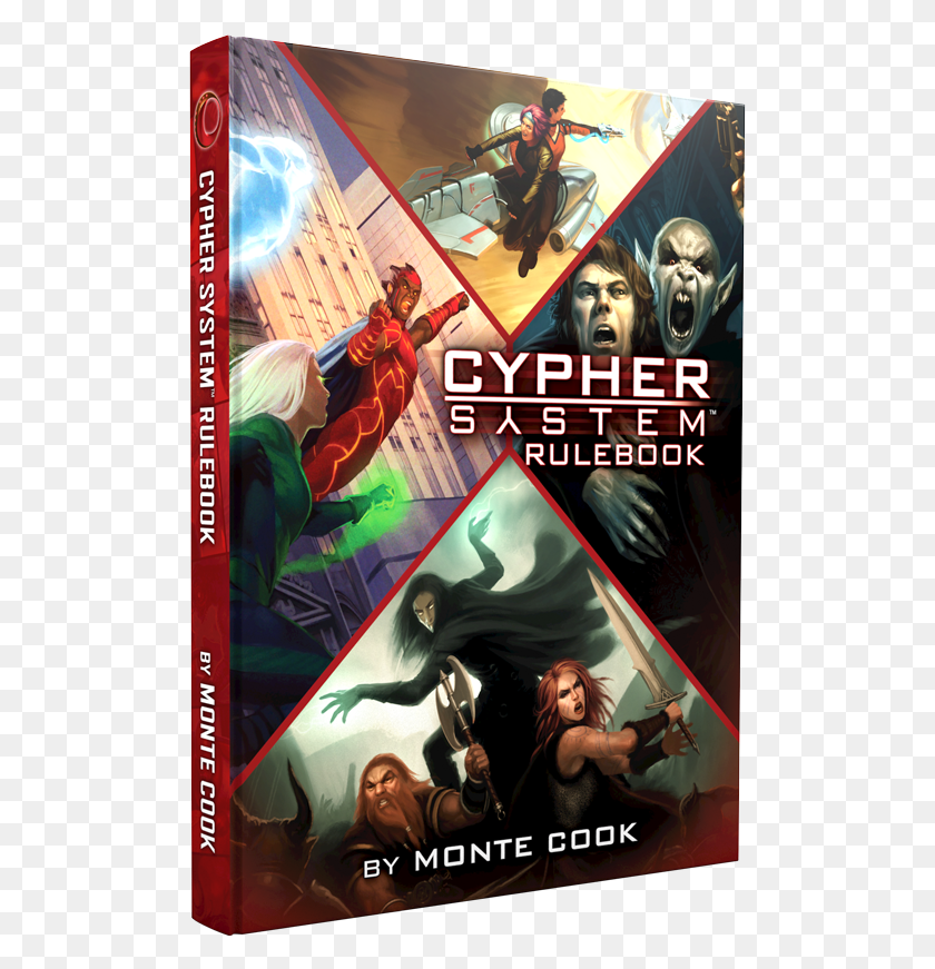 501x811 Cypher System Rulebook Book Poster, Advertisement, Person, Human HD PNG Download