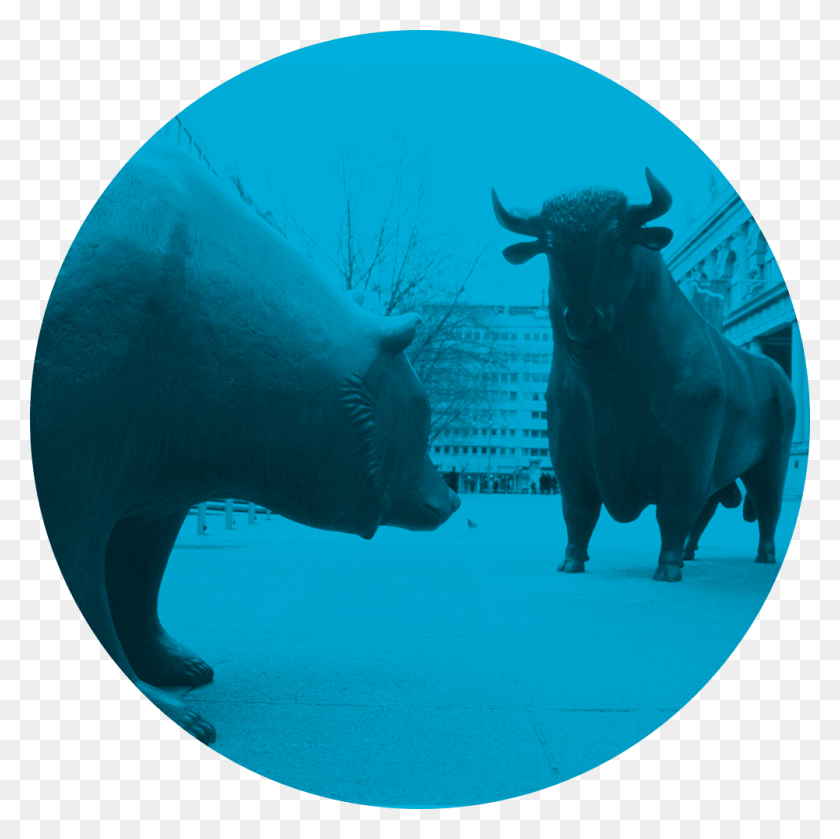 1002x1002 Cypress Point Technologies Offers Hedge Fund Managers Frankfurt Stock Exchange, Bull, Mammal, Animal HD PNG Download