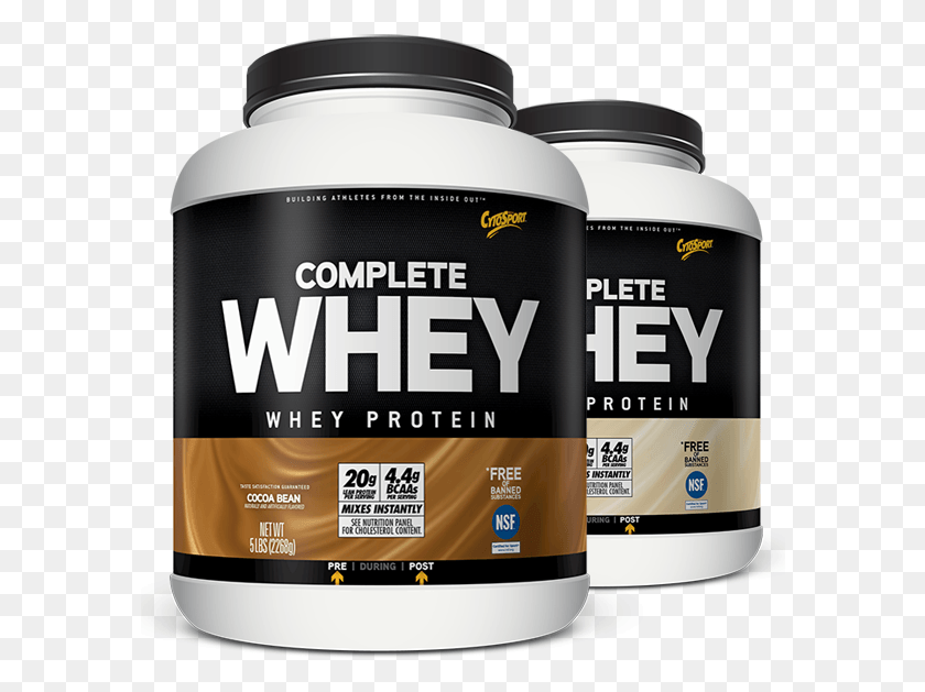 586x569 Descargar Png Cytosport Complete Whey Complete Whey, Shaker, Botella, Cosméticos Hd Png