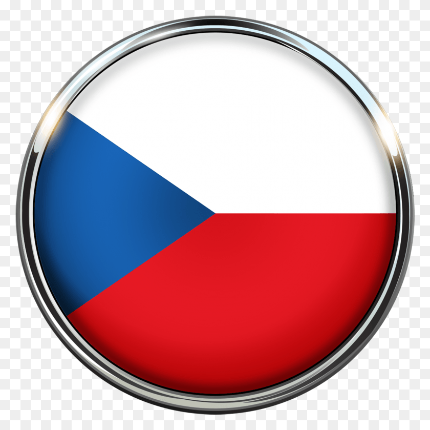 1183x1182 Czech Republic Flag Circle Czechy Flaga, Symbol, Logo, Trademark HD PNG Download