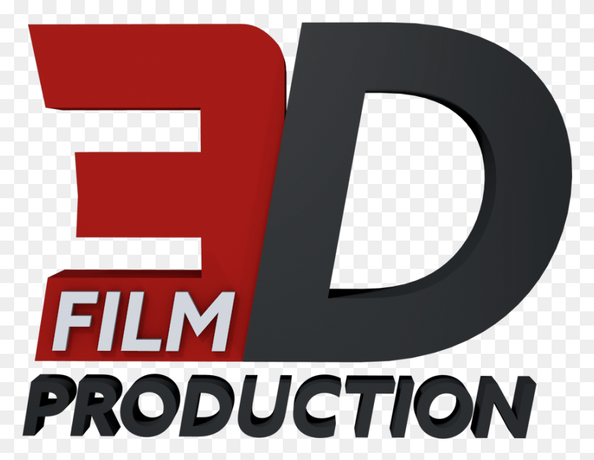 866x656 D 3d Film Production Logo, Text, Word, Symbol HD PNG Download