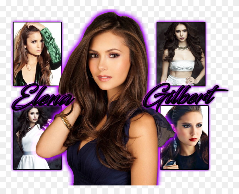 880x701 D A T I N G S T A T U S Nina Dobrev Brown Hair, Person, Human, Photo Booth HD PNG Download