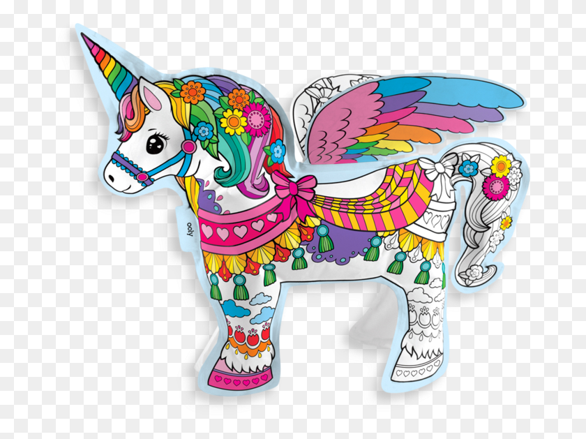 684x569 D Colorables Magical Coloring Toy Ooly Unicorn Color, Theme Park, Amusement Park HD PNG Download