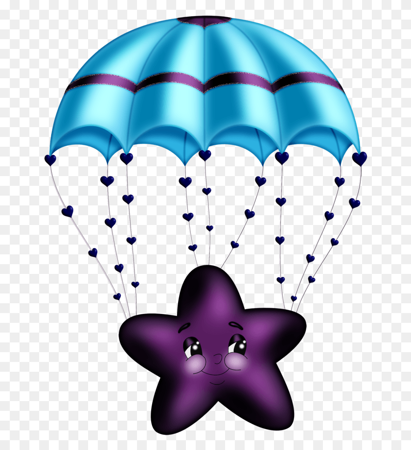 662x860 D0571 648bed6a Orig Star Clipart Cute Clipart Rainbow Clip Art, Parachute, Lamp, Person HD PNG Download