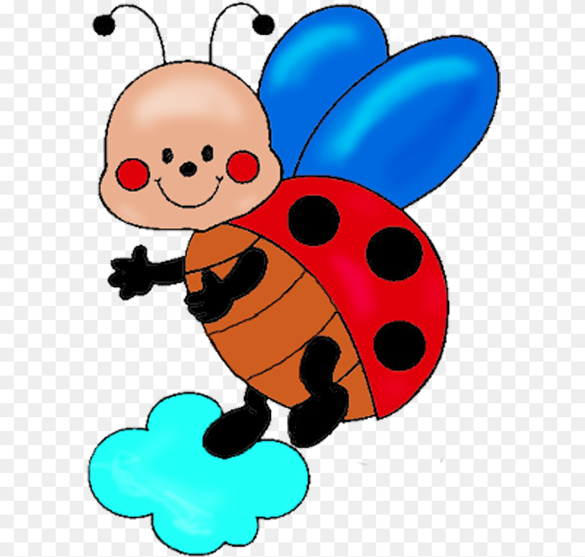 597x801 D37d7 2d1d5c1 Orig Cute Clipart Lady Bugs Bird Ladybug For School Clipart, Face, Head, Person PNG