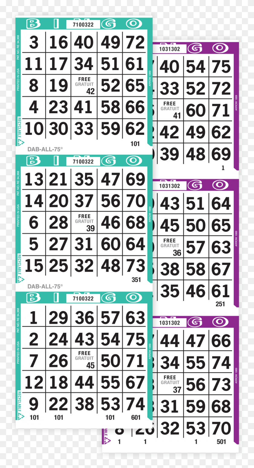 845x1614 Dab All 75 Bingo Paper Illustration, Word, Text, Number HD PNG Download