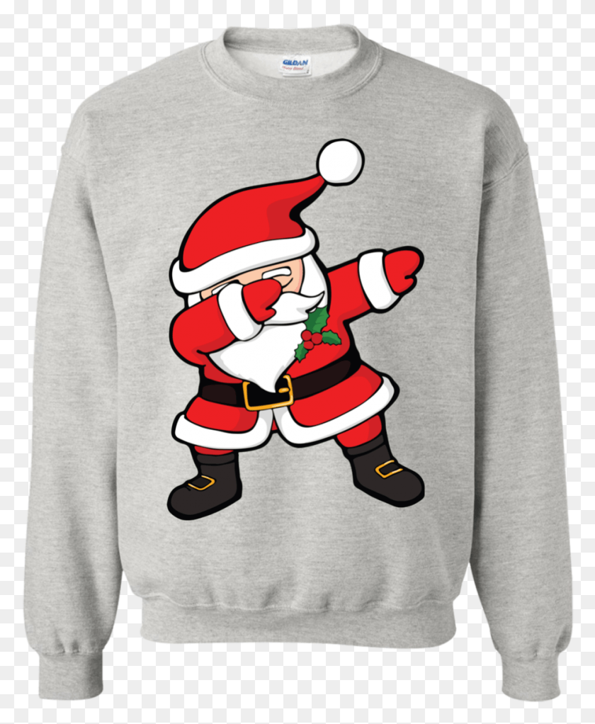 930x1147 Dab Santa Sweatshirt Trans Am Christmas Sweater, Clothing, Apparel, Sweater HD PNG Download