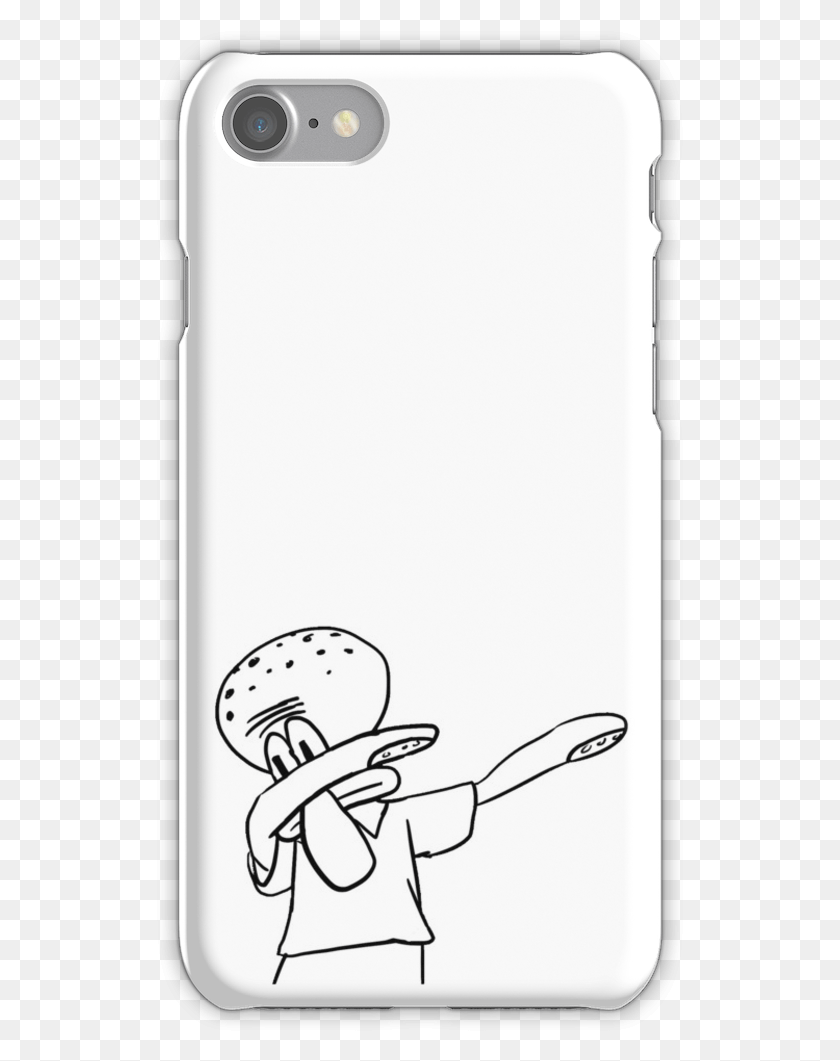 527x1001 Dab Squidward Iphone 7 Snap Case Iphone 6s Case Ace Family, Mobile Phone, Phone, Electronics HD PNG Download
