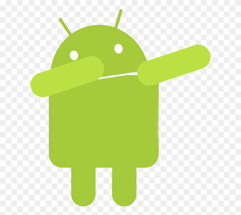632x690 Dabbing Android Android Gingerbread Logo, Plant, Green, Food HD PNG Download