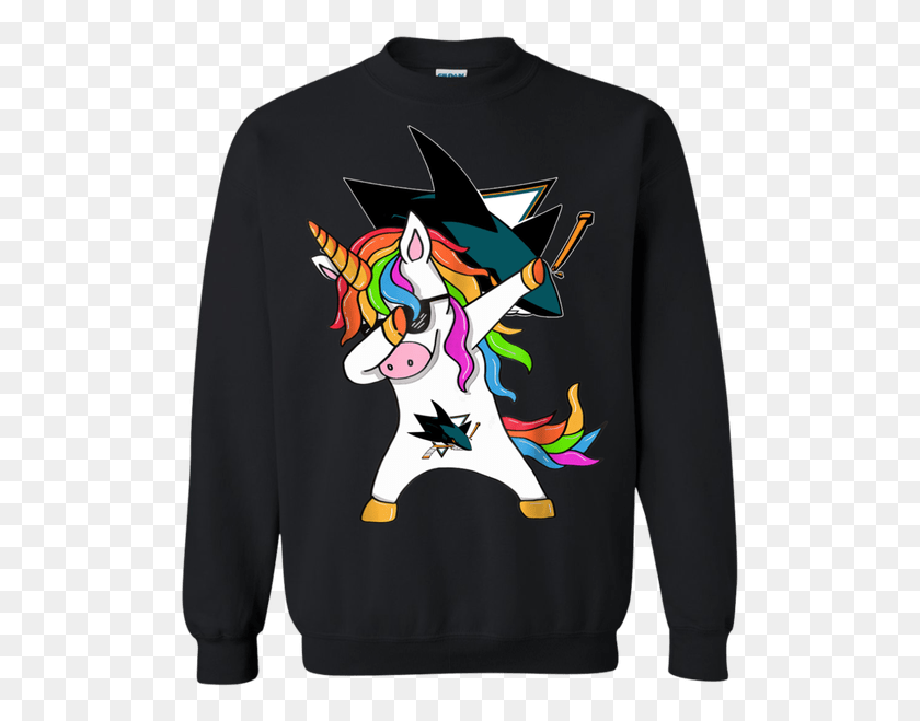 513x599 Dabbing Hip Hop Unicorn Dab San Jose Sharks Shirt Sweatshirt Merry Christmas Todd, Sleeve, Clothing, Apparel HD PNG Download