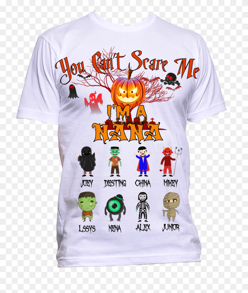 735x931 Dad Grandpagreat Grandpa Daddy You Can T Scare Me I Have, Clothing, Apparel, T-shirt HD PNG Download