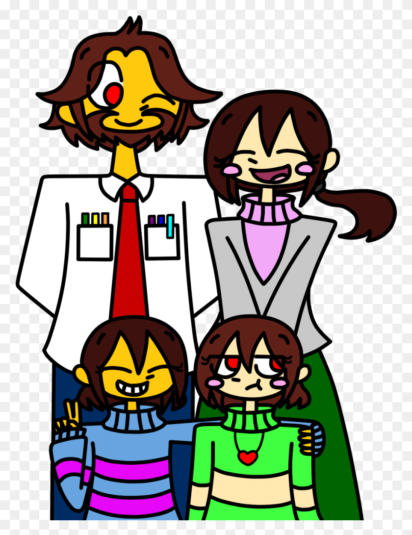 910x1203 Dad Is Supposed To Resemble Asgore And Frisk39s Frisk39s Mother, Label, Text, Graphics HD PNG Download