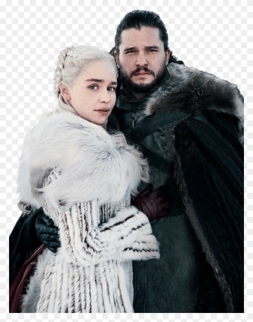 786x1017 Descargar Png / Daenerys Targaryen Jon Y Daenerys Temporada Png