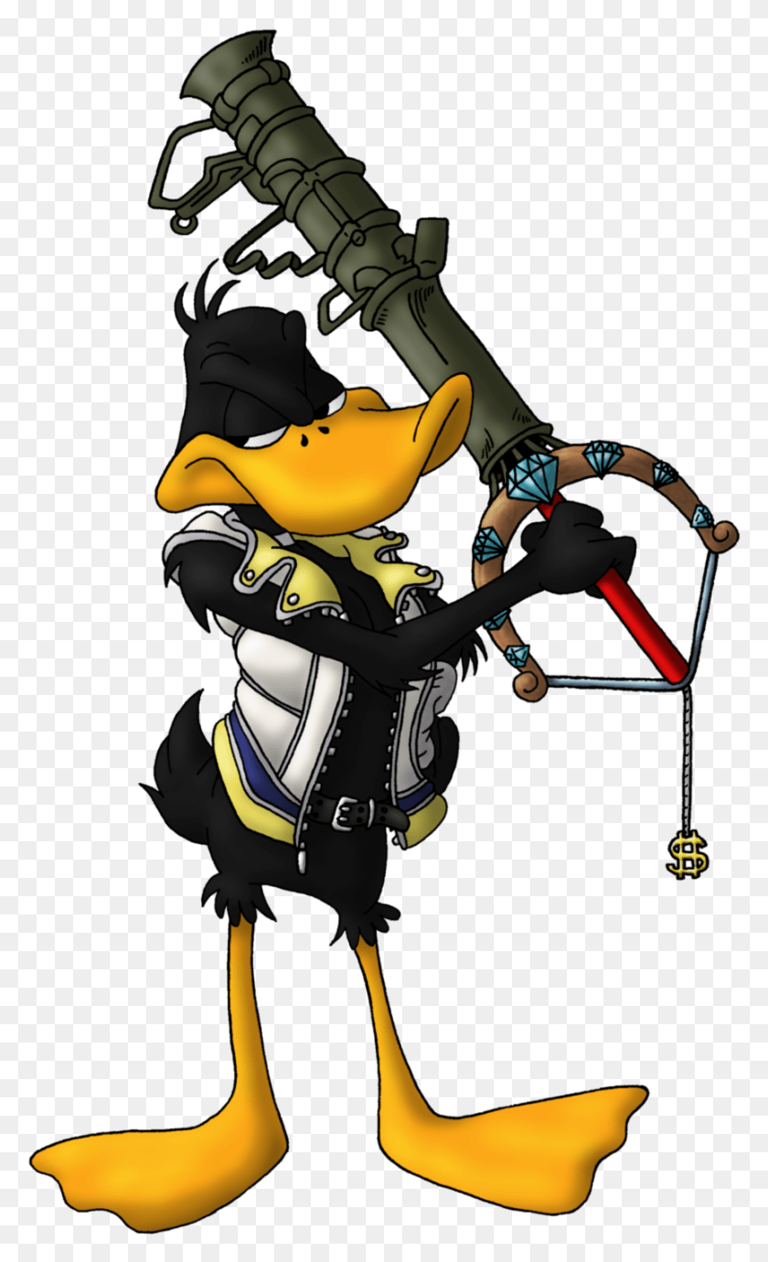 862x1459 Daffy Duck Kingdom Hearts, Person, Human, People HD PNG Download