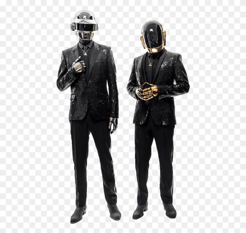 458x736 Daft Punk Standing Daft Punk Ram Suits, Шлем, Одежда, Одежда Hd Png Скачать