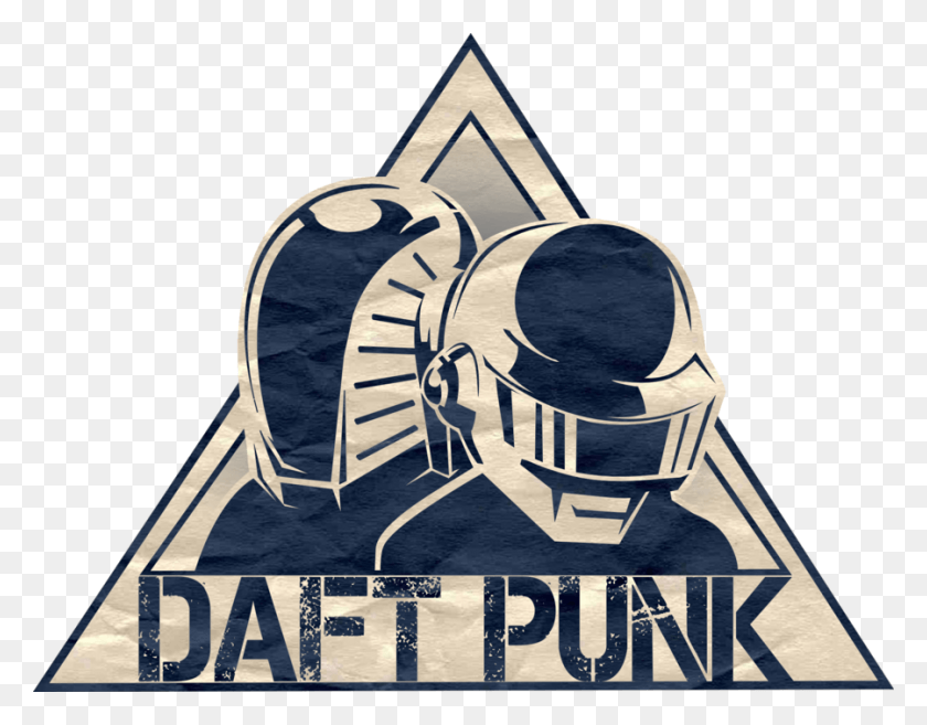 900x689 Daft Punk Прозрачный Логотип De Daft Punk, Плакат, Реклама, Текст Hd Png Скачать