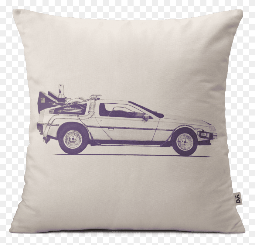 940x900 Dailyobjects Delorean Dmc 12 Cushion Cover Buy Online Delorean Back To The Future, Pillow, Car, Vehicle HD PNG Download