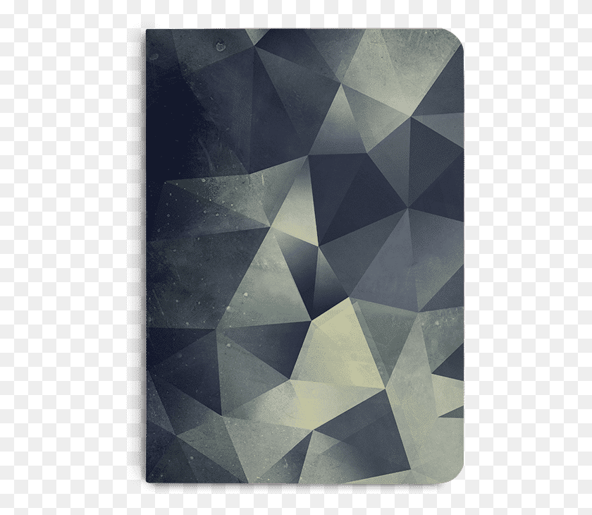 483x670 Dailyobjects Geometric Pattern A5 Notebook Plain Buy Triangle, Graphics, Paper HD PNG Download