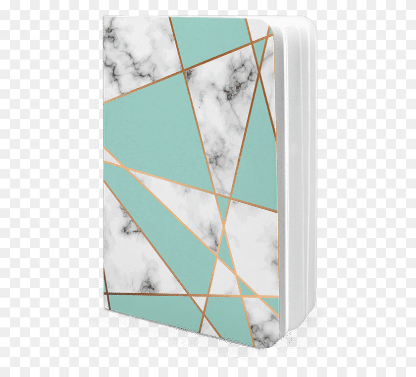 506x700 Descargar Png Dailyobjects Marble Gold Stripe A5 Cuaderno Liso Comprar Onyx, Arte Moderno, Lienzo Hd Png