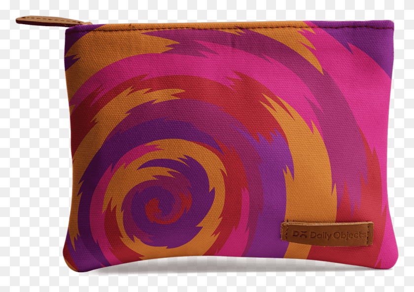 1319x900 Dailyobjects Purple Swirl Jumbo Stash Pouch Buy Online Wallet, Pillow, Cushion, Rug HD PNG Download
