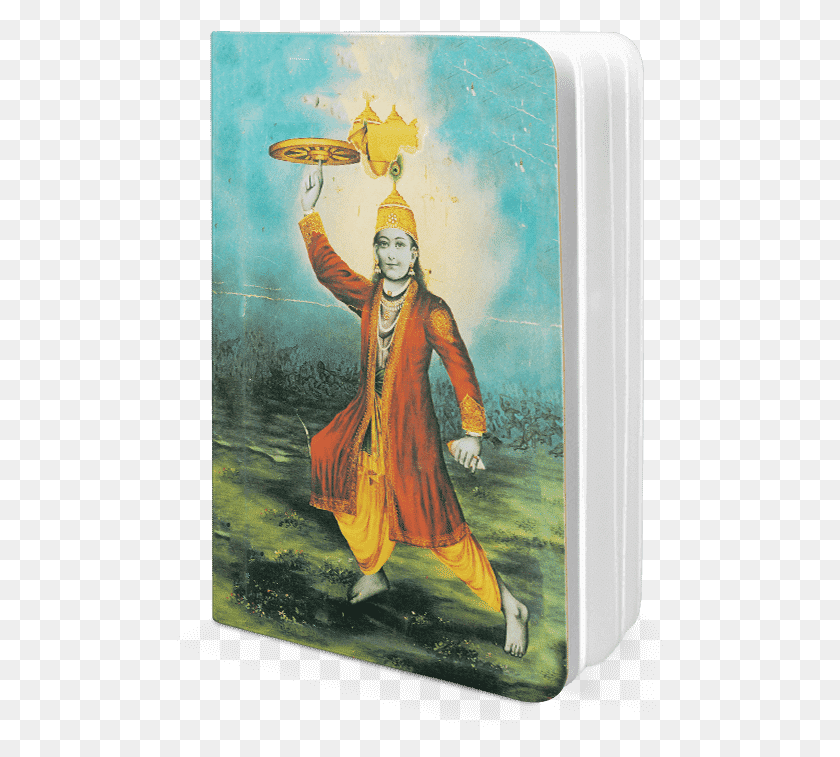487x697 Dailyobjects Shree Krishna A5 Notebook Plain Buy Online Religion, Performer, Person, Human HD PNG Download