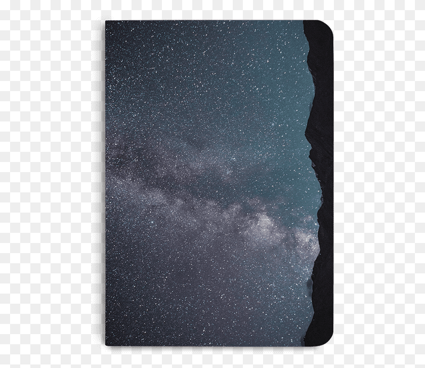 481x667 Dailyobjects Starry Night Sky A5 Notebook Plain Buy Milky Way, Outdoors, Nature, Astronomy HD PNG Download