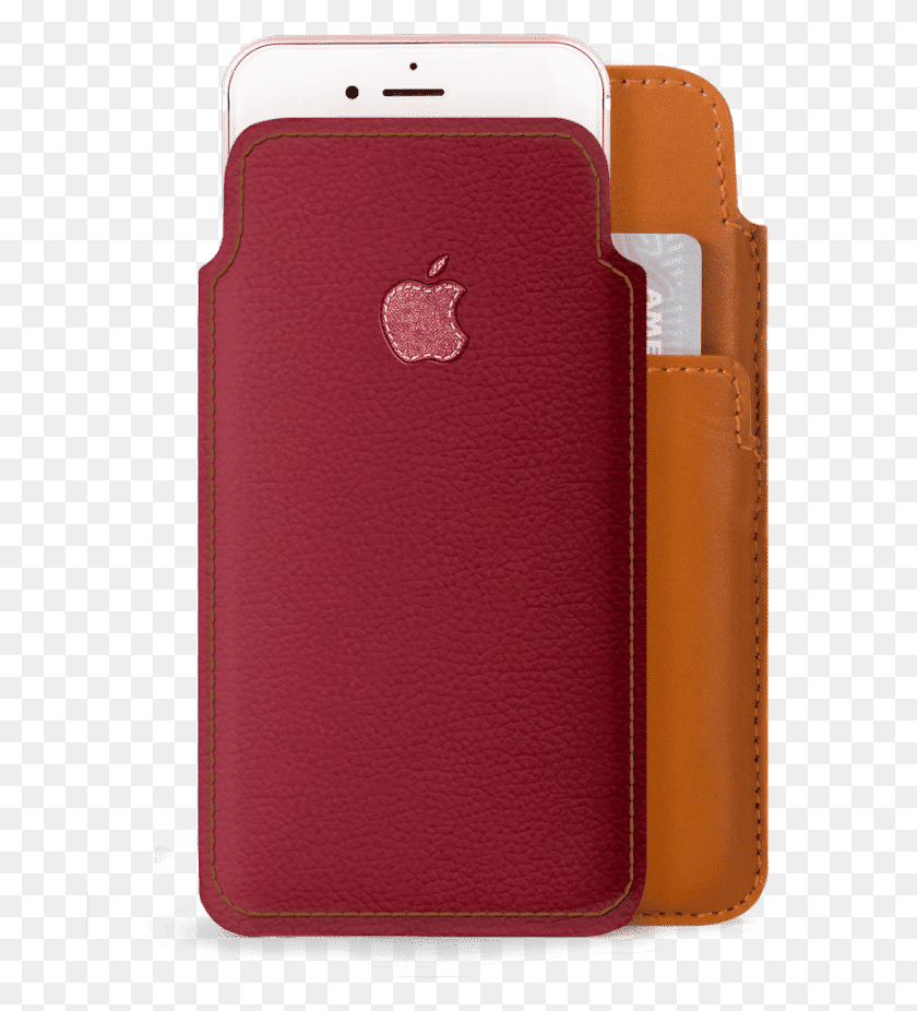 683x866 Dailyobjects Stitched Red Real Leather Wallet Case Funda Para Teléfono Móvil, Teléfono, Electrónica, Teléfono Celular Hd Png