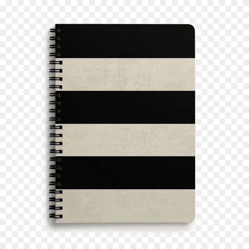 900x900 Dailyobjects Vintage Black Stripes Блокнот A5 Обычная Спираль, Текст, Дневник Hd Png Скачать