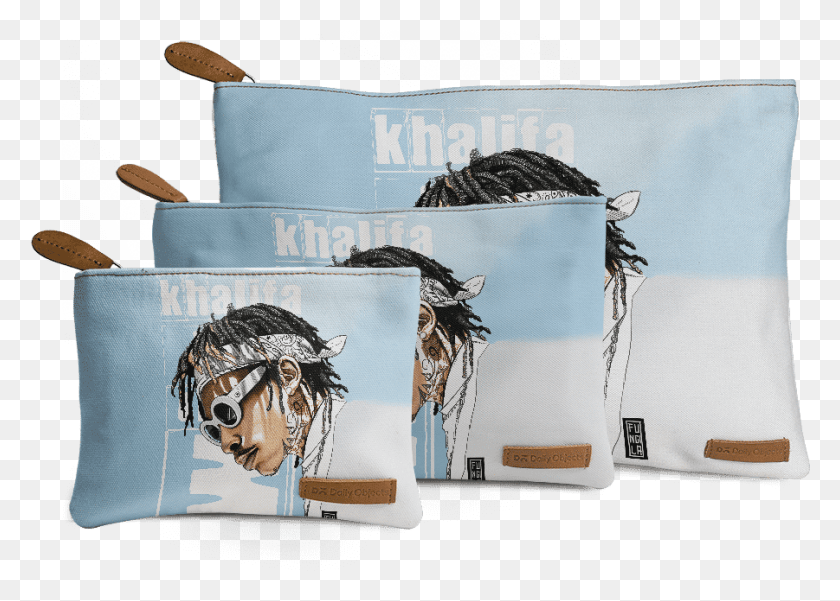 901x626 Dailyobjects Wiz Khalifa Fungila Regular Stash Pouch Bed Sheet, Accessories, Accessory, Label HD PNG Download