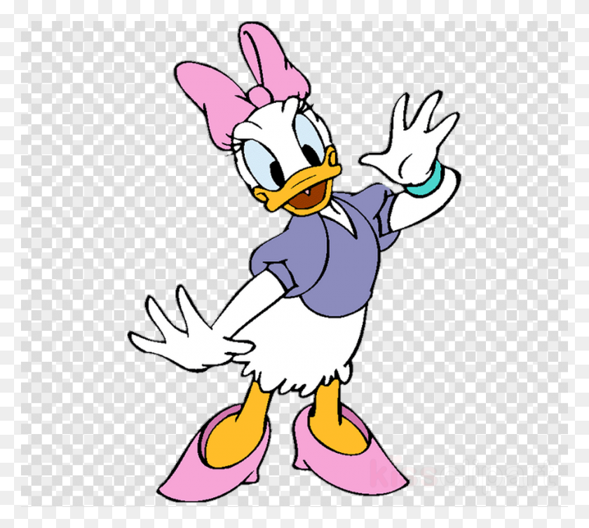 900x800 Descargar Png Daisy Duck Cartoon Clipart El Pato Donald Daisy Duck Minnie Piglet Winnie The Pooh, Cartel, Publicidad, Textura Hd Png