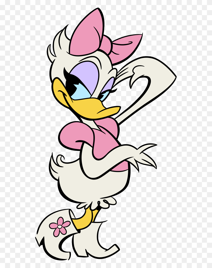 561x1000 Daisy Duck Mickey Mouse Shorts, Graphics, Animal HD PNG Download
