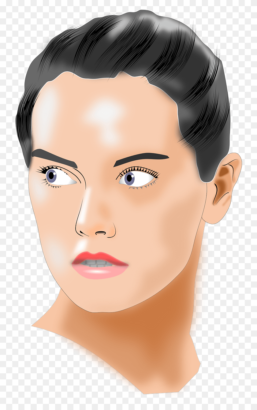 743x1280 Daisy Jazz Isobel Ridley 2029555 Illustration, Face, Person, Human HD PNG Download