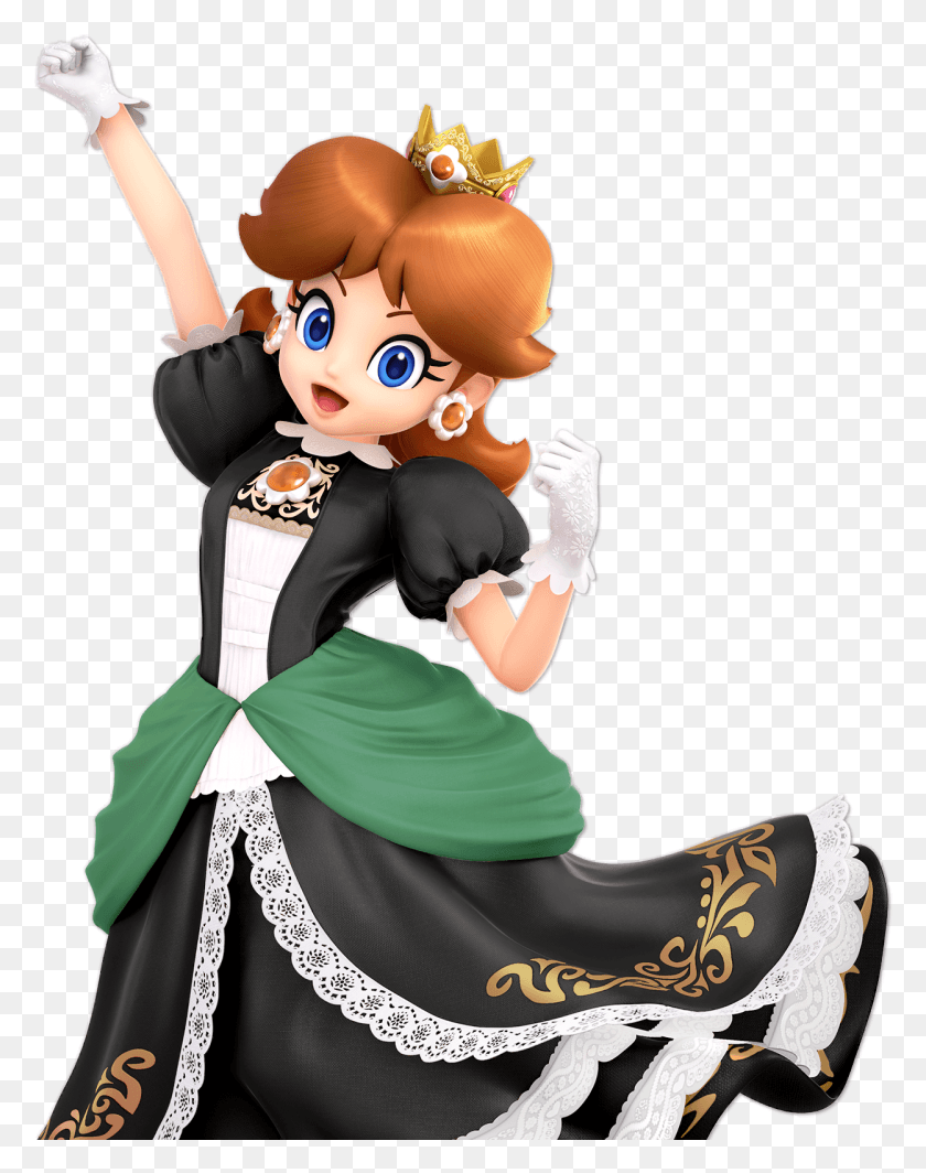 1250x1609 Daisy Super Smash Bros Ultimate, Doll, Toy, Person HD PNG Download