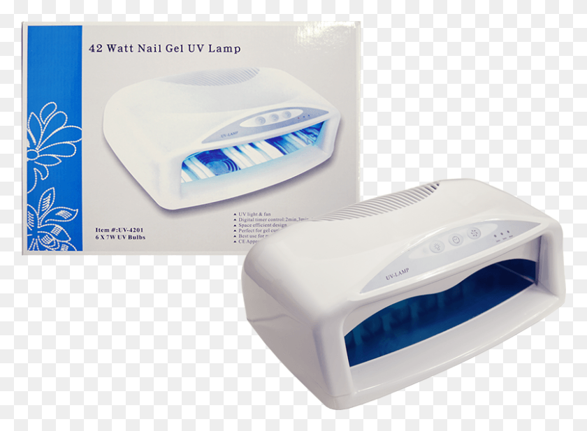 800x572 Descargar Png Daisy Uv Gel Lamp 42 Watt Paper, Router, Hardware, Electronics Hd Png