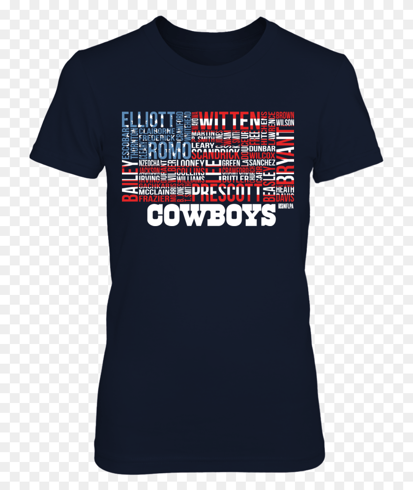 723x937 Descargar Png Dak Prescott Ropa Oficial Dallas Cowboys, Ropa, Camiseta Hd Png