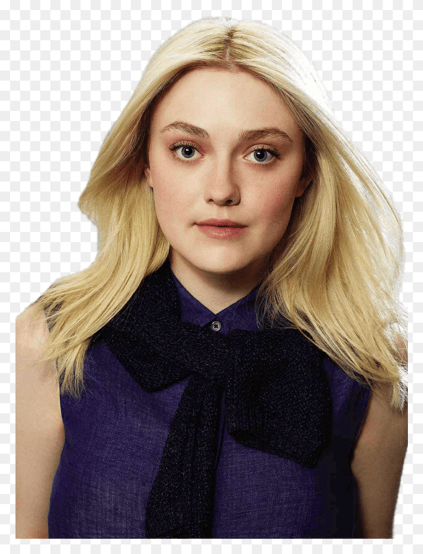 1088x1450 Dakota Fanning Purple Clothes Uniqlo Us Advertising, Clothing, Apparel, Person HD PNG Download